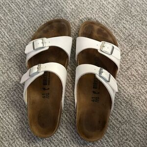 Birkenstock size 41 white